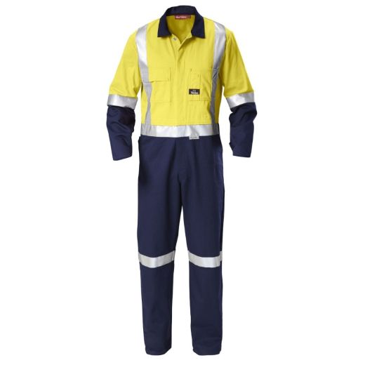 Picture of HI VIS 2TONE TAPED DRILL COVERALL